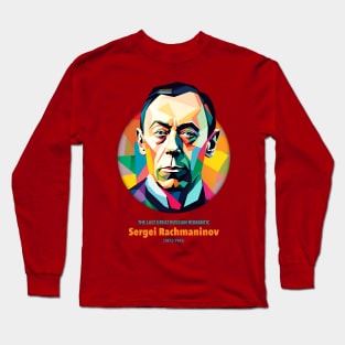 Sergei Rachmaninoff WPAP Long Sleeve T-Shirt